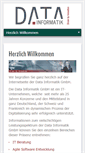 Mobile Screenshot of data-informatik.de